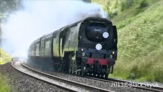 34067 Tangmere on The Devonian Honiton Bank amp Whiteball Tunnel Full HD 1080p 50fps [upl. by Nomihs]