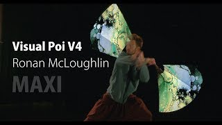 Visual Poi V4 MAXI  Ronan McLoughlin  Pyroterra Lighttoys [upl. by Bigelow]