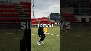 How NOT To Throw the Ball 🧤🏈 Goalkeeping GoalkeeperTips Shorts [upl. by Madelyn]