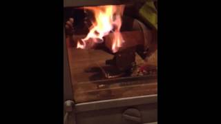 Fireline FX amp FP Stove Burning [upl. by Aicenra883]