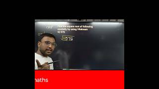 class 8th maths  Find the square root of 576 by using Viloknam method by jitendra sir [upl. by Alpheus340]