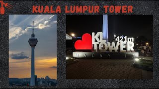 KL Tower Malaysia  Kuala Lumpur Tower City View  Tourist Places To Visit In Malaysia [upl. by Nathanial]