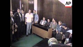 ISRAEL SELF CONFESSED KILLER OF YITZHAK RABIN APPEARS IN COURT [upl. by Anelrahs318]