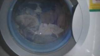 Haier HWM1270KFL Front Loader Washer 13 [upl. by Heins660]