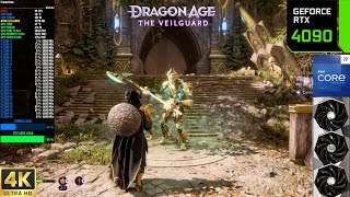 Dragon Age The Veilguard  Ray Tracing ON 4K DLSS Ultra Settings  RTX 4090  13900K [upl. by Nalra486]