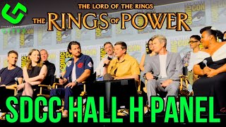 The Lord of the Rings Rings of Power Panel  SDCC [upl. by Ydnas]