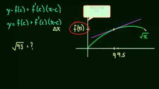 37 Linear Approximation [upl. by Niran880]