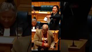 New Zealand Parliament Maori newzealand news shorts [upl. by Zerat413]