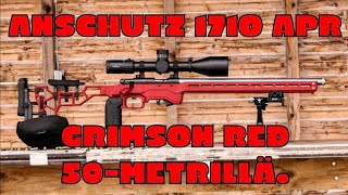 ANSCHUTZ 1710 APR GRIMSON RED PRS PIEKKARI TESTIIN 🔥🔥🔥🔥 [upl. by Alioz841]