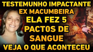 EX MUCUMBERA REVELA MUITAS COISAS QUE VIU  TESTEMUNH0 IMPACTANTE [upl. by Auhsaj282]