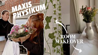 BACK TO UNI VLOG Medizin  room makeover wall decor amp mündliches physikum  HAT MAXI BESTANDEN [upl. by Davita]