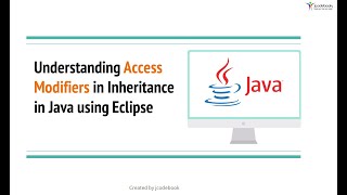 23 Understanding Access Modifiers in Inheritance in Java using Eclipse [upl. by Eelibuj]