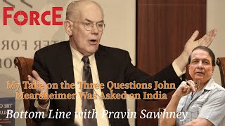 Pravin Sawhney Responds to John Mearsheimers Interview Analyzing Indias Global Standing [upl. by Babita]