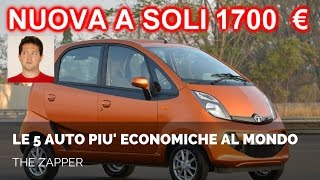 Le 5 AUTO più ECONOMICHE al MONDO [upl. by Ruelu]