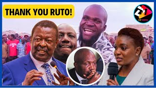 NURU OKANGA SUPPORTS RUTO FOR THE FIRST TIME AFTER FIRING HIS ENTIRE CABINET MUDAVADI ANGUKA NAO [upl. by Florrie]