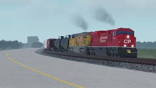 Chasing Foreign Power on the Chillicothe Subdivision Roscale [upl. by Eecyal220]