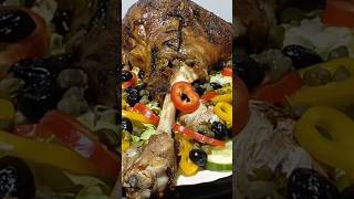 Gigot dagneau en crosse 😋⁉️😋 food viralvideo 70代 355 fypシ゚viral gigot agneau crosses ytbs [upl. by Eenolem]