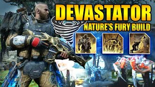 Outriders Best Devastator Build  Anomaly Power Seismic Commander Set DPS amp Survival  Natures Fury [upl. by Coy743]