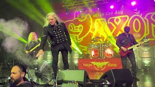 Saxon Uk quotCarpe Diem Tour 2022quot Full Set Live 101022Alcatraz [upl. by Lesna]