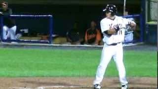 Jeremy Nowak Home Run Frederick Keys [upl. by Grubb]