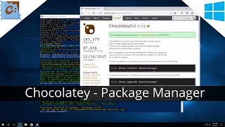 Chocolatey  A Package Manager for Windows [upl. by Amabil959]