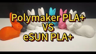 Polymaker PLA VS eSUN PLA Filaments Review Which Filament is Better [upl. by Eecyak859]