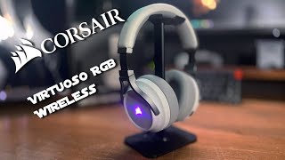 ¿EL MEJOR HEADSET DEL 2023 UNBOXING CORSAIR VIRTUOSO RGB WIRELESS [upl. by Fawn]