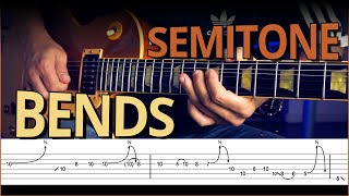 Enhance your BLUES PLAYING with SEMITONE BENDS [upl. by Emilia]