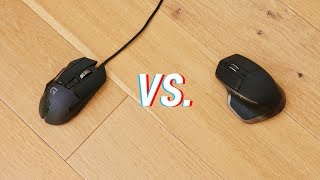 Logitech MX Master vs Logitech G502 Which one should you get [upl. by Hilleary439]