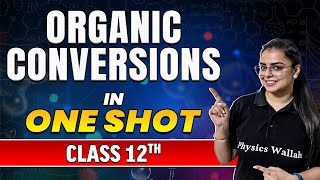 Complete Organic Conversions in One Video  Class 12th Boards [upl. by Angela]