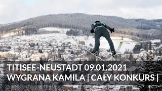 SKOKI NARCIARSKIE  PŚ TITISEENEUSTADT 09012021  CAŁY KONKURS [upl. by Llerred734]