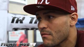 Rios vs Alvarado 2 Mike Alvarado quotI have a chance to redeem myselfquot [upl. by Yerg]