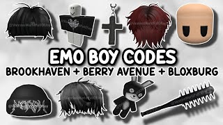 3 New Boys Emo Outfits ID Codes  Links For Brookhaven RP Berry Avenue And Bloxburg Part 10 [upl. by Primaveria429]