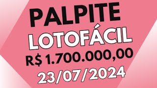 PALPITE LOTOFÁCIL CONCURSO 3162 DE R 17 MILHÃO [upl. by Aural]