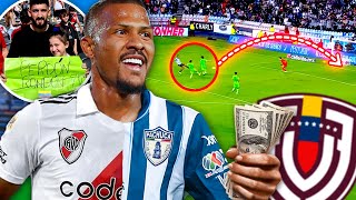 ¡¿DE DÓNDE DIABLOS SALIÓ SALOMÓN RONDÓN ¡PAGÓ x VENIR a la LIGA MX y ahora es EL MÁXIMO GOLEADOR [upl. by Elleral]