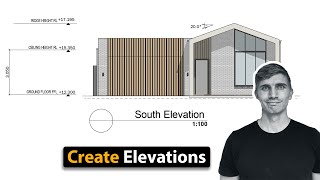 ArchiCAD Tutorial Draw Elevations  The EASY way [upl. by Kcin]