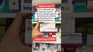 Clotrimazol💊Clotrimazol Aflofarm💊qaşıntıgöbelekekzemademirovdermatit [upl. by Eustashe]