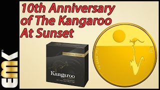 Kangaroo at Sunset 10th Anniversary 1 Oz Gold Coin from Australia 2016 in Proof from EMKcom [upl. by Brinn916]