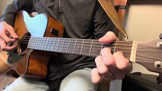 Lyin Eyes The Eagles Acoustic Guitar Cover Song How To Play Strumming Lesson Tutorial [upl. by Ayadahs]