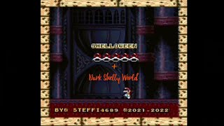 SHELLOWEEN  DARK SHELLY WORLD smw hack [upl. by Veradis]