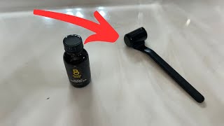 How I Use the Beard Club Derma Roller Effectively Worth it [upl. by Ialocin]