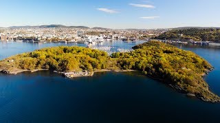 Hovedøya tyskerbrakker og klosterruiner [upl. by Ainafetse]