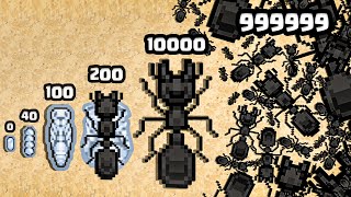 Evolving a MAX LEVEL ANT ARMY [upl. by Pepita57]