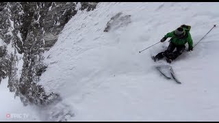 Extreme Skier Giulia Monego Skis Big Lines in La Grave France  Turns amp Curves Episode 2 [upl. by Naud138]