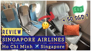 SINGAPORE AIRLINES Review  Ho Chi Minh City to Singapore Flight Economy Class  SQ177 SGN  SIN [upl. by Kos]