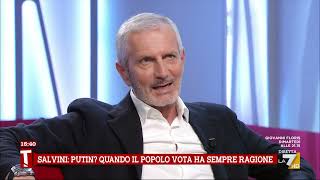 Carofiglio su Salvini “Non si alzano i toni in campagna elettorale come non si rutta a tavola” [upl. by Avrenim]