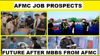 AFMC JOB PROSPECT  FUTURE AFTER MBBS FROM AFMC [upl. by Anirba429]