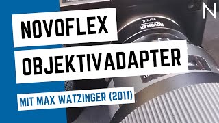 NOVOFLEX Objektivadapter [upl. by Namreg]