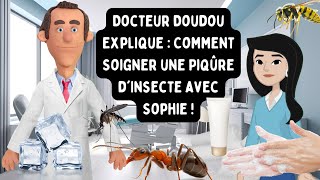 Docteur Doudou Explique  Comment Soigner une Piqûre dInsecte avec Sophie [upl. by Blen]