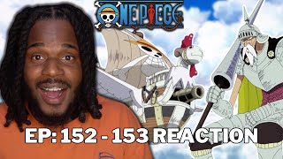 ARRIVAL IN SKY ISLAND  ONE PIECE EP 152  153  REACTION  ANIME  SUB [upl. by Hoehne]